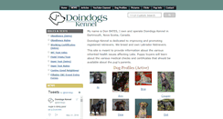 Desktop Screenshot of doindogs.com